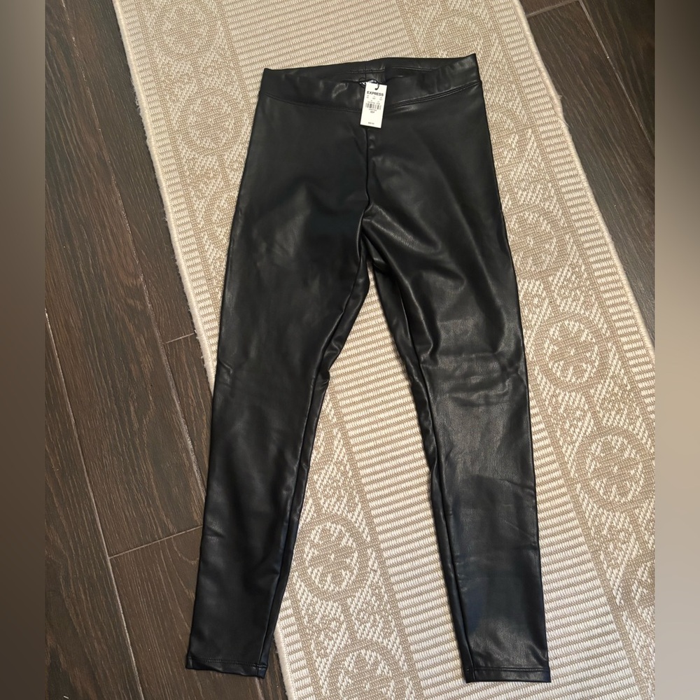 Express Faux Leather skinny Pants, XS petite